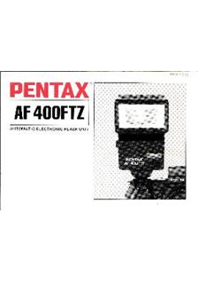 Pentax AF 400 manual. Camera Instructions.